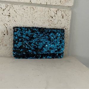 BCBGMaxazria Sequin Clutch